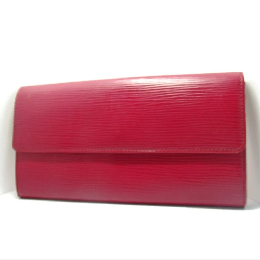 Louis Vuitton Vibrant Red Clutch